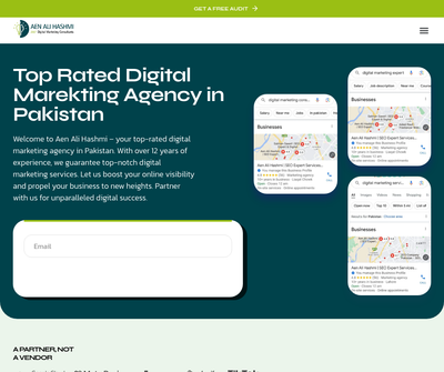 Top Rated 360 ° Digital Marketing Agency in Pakistan - Aen Ali Hashmi