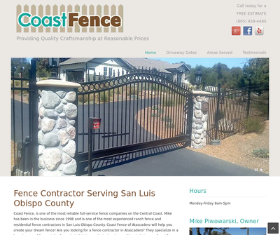 Coast fence