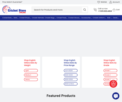 Cricket Store Online