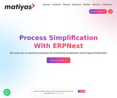 Best ERP Software Company in India - Matiyas Solutions