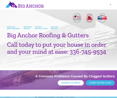 Big Anchor Roofing & Gutters