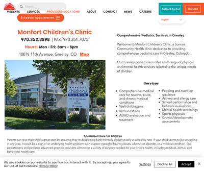 Monfort Children's Clinic