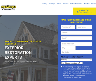 GF Sprague Exteriors