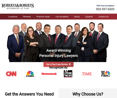 Nationally Recognized East Texas Law Firm
