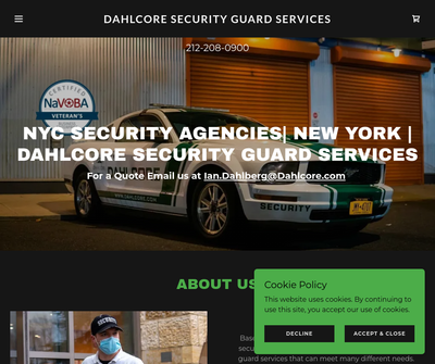 Dahlcore Security Guard Services
