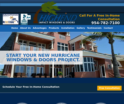 High End Impact Windows & Doors