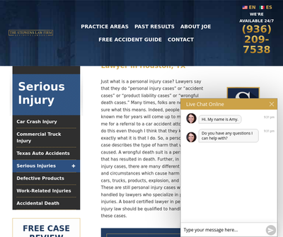 The Stephens Law Firm - Accident Lawyers