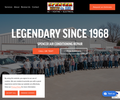 Spencer Heat & Air, HVAC & ELECTRICAL