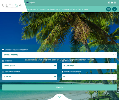 ULTIQA Fiji Palms Beach Resort