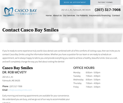 Casco Bay Smiles