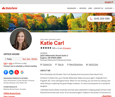 Katie Carl - State Farm Insurance Agent