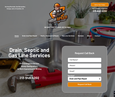 High Speed Rooter & Plumbing