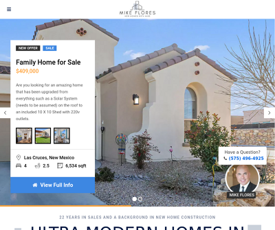 Mike Flores - Las Cruces Realtor & New Home Expert