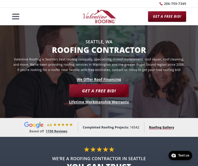 Valentine Roofing
