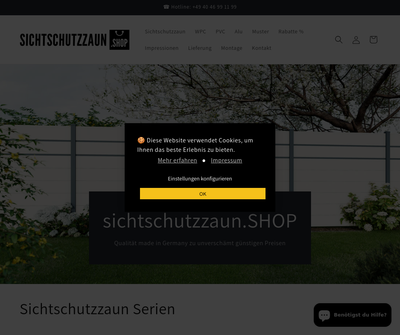 sichtschutzzaun.SHOP