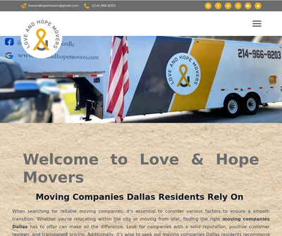 Love & Hope Movers, LLC
