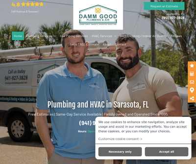 Damm Good Plumbing & Air