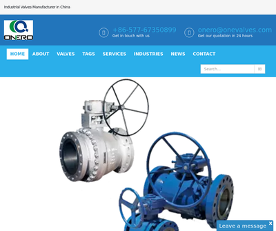 China ONE Valve Manufacturer Co., Ltd.