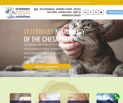 Veterinary Neurology & Imaging of the Chesapeake