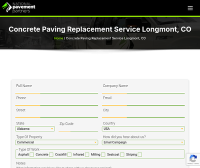 commercial concrete replacement Longmont