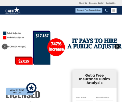 Capital Adjusting Services