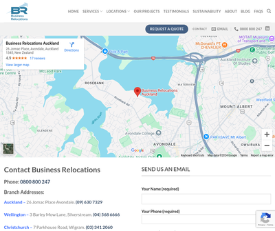 Business Relocations