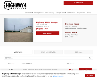 Highway 4 Mini Storage