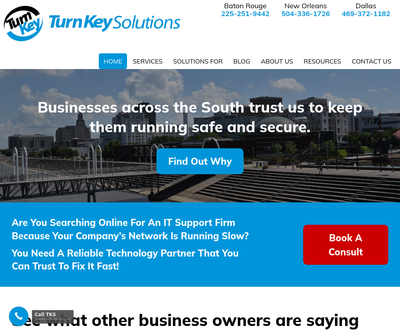 Turn Key Solutions, LLC - Baton Rouge Managed IT Services Company