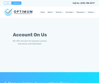 Optimum Tax and Accounting Consultants LLC