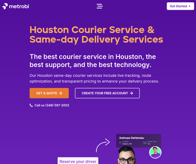 Metrobi Houston Courier Service
