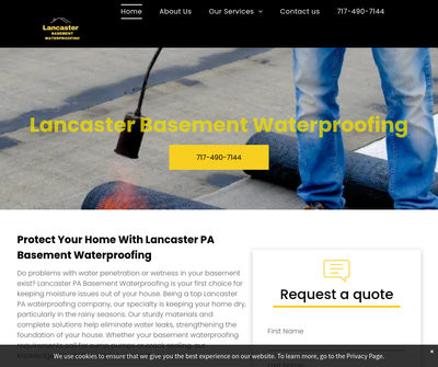 Lancaster Pa Basement Waterproofing