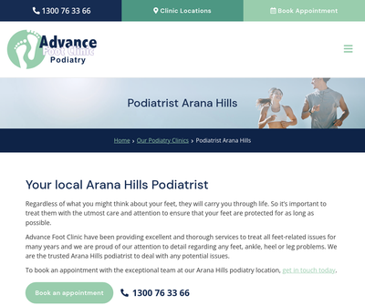 https://afootc.com.au/clinics/arana-hills-podiatrist/