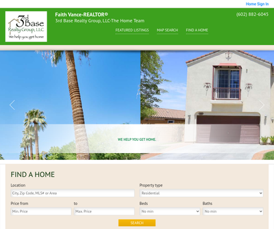 Faith Vance, 3rd Base Home Team REALTOR®