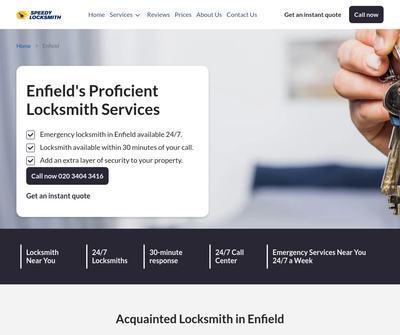 Speedy Locksmiths Enfield