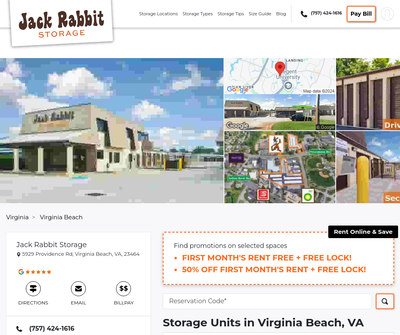 Jack Rabbit Storage