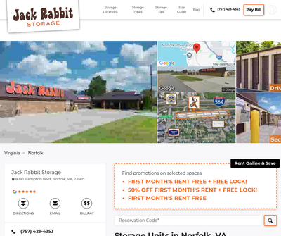Jack Rabbit Storage