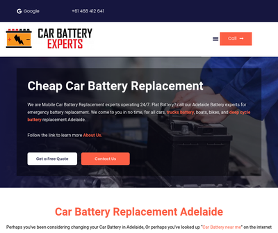 Car Battery Replacement Service