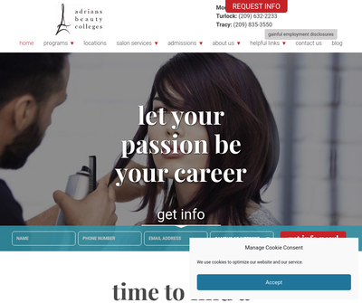 North Adrian’s College of Beauty