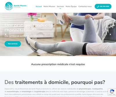 Santé Physio à domicile, inc