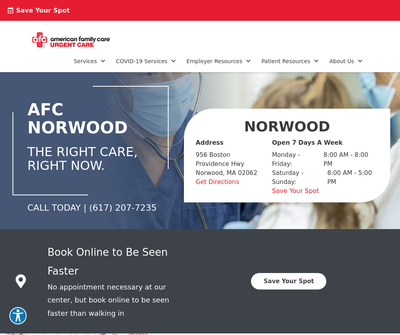 American Family Care Norwood