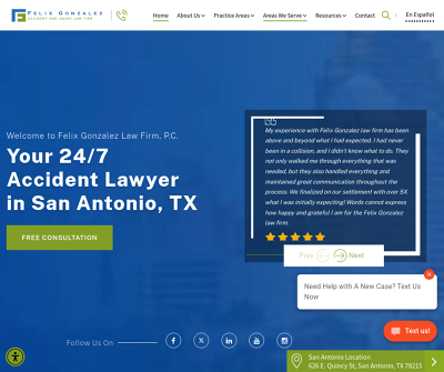 Felix Gonzalez Accident and Injury Law Firm