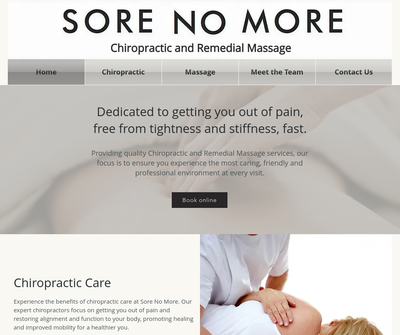 Sore No More