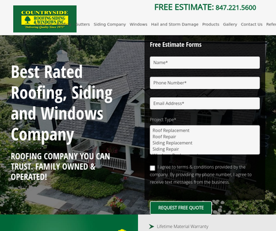 Countryside Roofing Siding and Windows, Inc.
