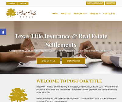 Post Oak Title