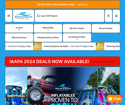 BounceWave Inflatable Sales 