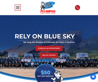 Blue Sky Plumbing Heating And Electric