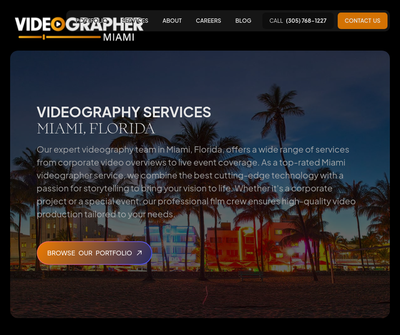 Videographer Miami