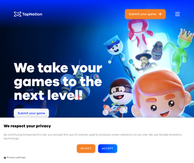 Tap Nation - Mobile Game Publisher