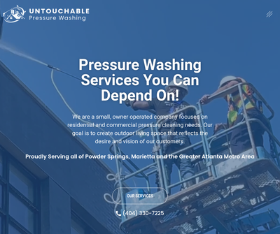 Untouchable Pressure Washing - Pressure Washers in Atlanta
