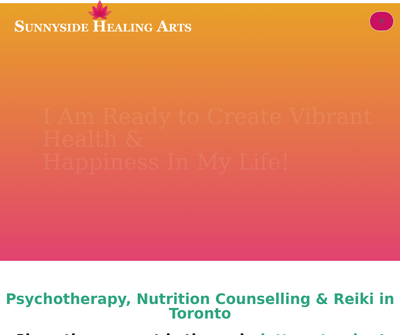 Sunnyside Healing Arts Psychotherapy, Nutrition Counselling and Reiki Toronto